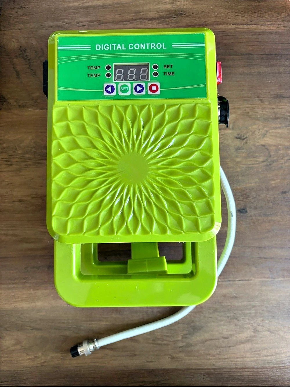 Green Digital Control Mug Heat Press